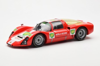 Porsche 906E BP World Record Runs Monza No Outer Box Minichamps 1/18