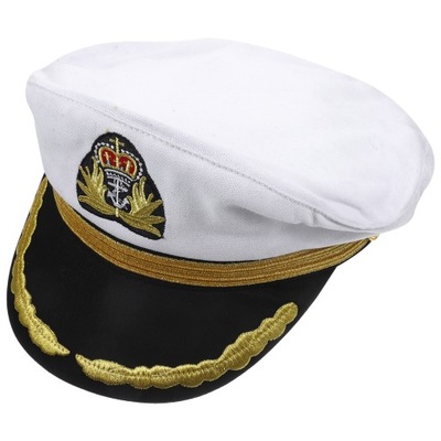 Akcesoria do kostiumów Haftowana czapka kapitana