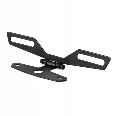 SOPORTE TABLAS REJESTRACYJNEJ MOTOCICLETA NEGRO  