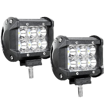 КОМПЛЕКТ ФАР LED (СВЕТОДИОД ) WILLPOWER 6000K WODOSZCZELNY ЗАДНЕГО ХОДА SUV 2 ШТУКИ 12/24V