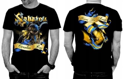 T-SHIRT KOSZULKA SABATON CAROLUS REX r M