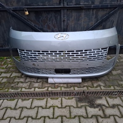 Hyundai staria 2022- бампер перед передний решётка радиатора решётка dół спойлер фото №1