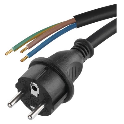 EMOS SY-11 kabel elastyczny Gu mmi 3x1,5 mm 3M czarny