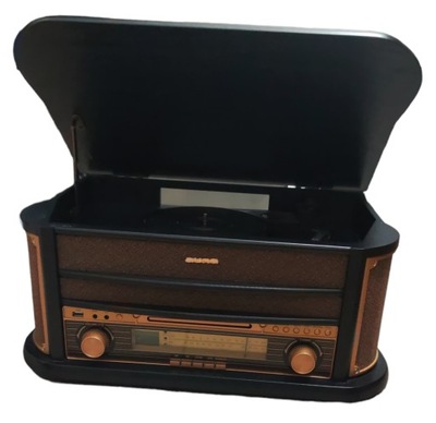 Belle Epoque 1908 Wieża stereo retro gramofon