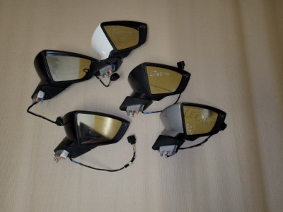 Seat leon iii 12- зеркало правое 6 pin фото №1