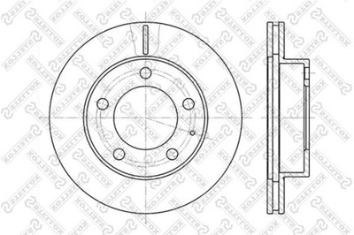 DISCO DE FRENADO MAZDA 626 V 2.0 TD 00-02  