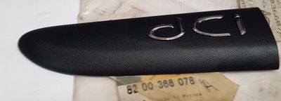 Nowa оригинальная молдинг левая эмблема dci renault modus оригинальный номер 8200366078 фото №1