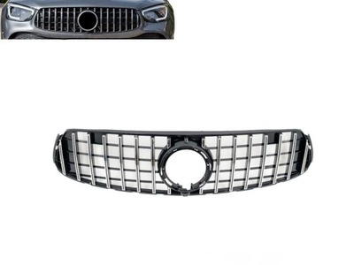 Решітка радіатора mercedes glc x253 c253 panamericana lift 19- фото №1