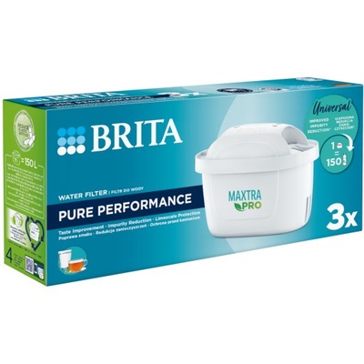Wkłady Brita Maxtra Pro Pure Performance do dzbanka Brita Marella 3x