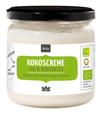 KREM KOKOSOWY BEZGLUTENOWY BIO 350 g - COSMOVEDA