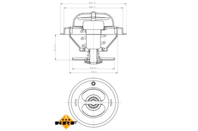 Термостат жидкость охлаждающей mercedes actros actros mp2 mp3 atego фото №1