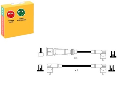 JUEGO TUBOS DE ENCENDIDO VW POLO 3 1.0 10.94-10.99 NGK  