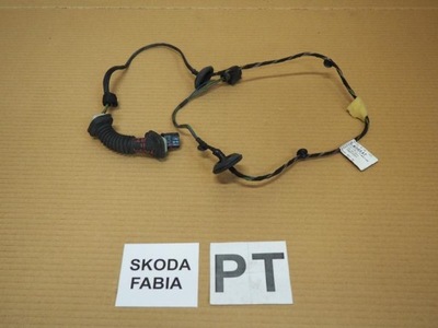 Електропроводка двері правих задніх skoda fabia ii фото №1