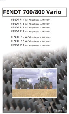 MANUAL REPARACIÓN FENDT 800/815/817/818 VARIO  