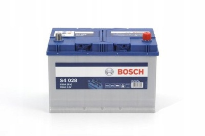 АКУМУЛЯТОР BOSCH S4 028 95AH 830A L-