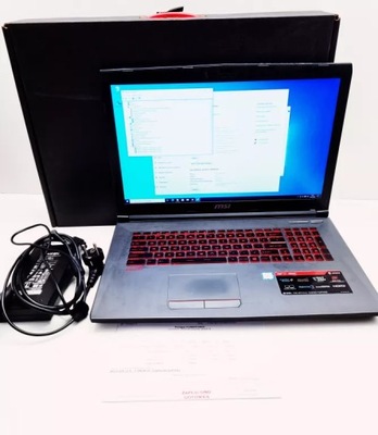 LAPTOP MSI GV72 8RE I7/16GB/1,5TB