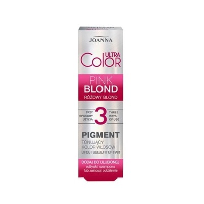 JOANNA ULTRA COLOR PIGMENT TONUJĄCY RÓŻOWY BLOND