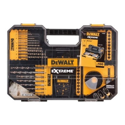 Zestaw wierteł DeWalt Extreme 100 szt.