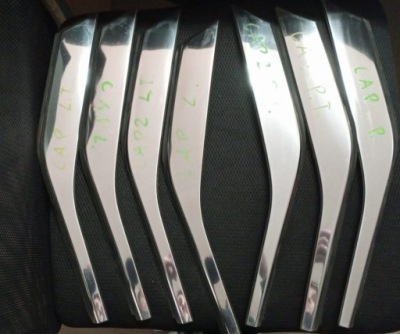 Молдинг хром dekor renault captur ii 833306296r 833314582r состояние jak nowa фото №1