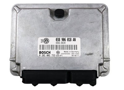 UNIDAD DE CONTROL VW GOLF IV 1.9TDI 0281001733 038906018AN  