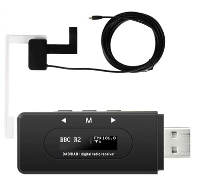 TUNER DAB+ RADIO CYFROWE TRANSMITER RADIA DAB