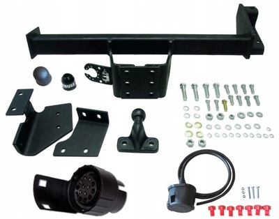 THULE BARRA DE REMOLQUE HOLOWNICZY+7PIN13P OPEL MONTEREY OD1992  