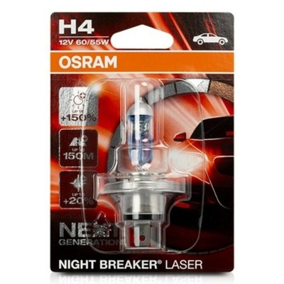 LUZ DE AUTOMÓVIL OSRAM 64193NL-01B H4 12V 60  