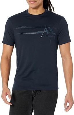 Armani Exchange t-shirt 6RZTKF ZJ8EZ 1510 granatowy S