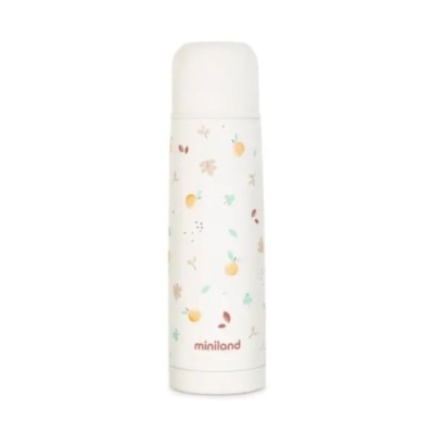 Termos na napoje Miniland 0,5 l biały