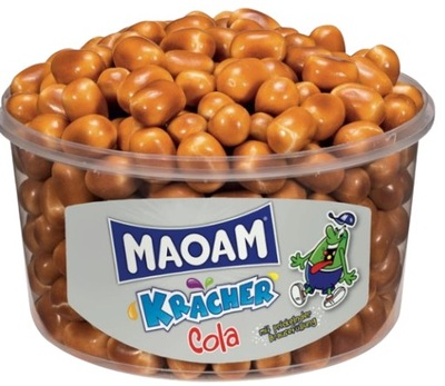 MAOAM Kracher Cola Gumy Rozpuszczalne Musujące 1200g z Niemiec