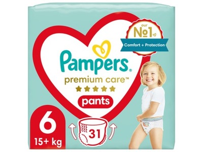 Pieluchomajtki PAMPERS Premium Care Pants 6