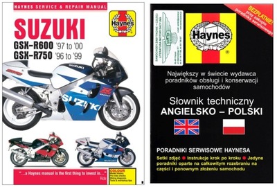 SUZUKI GSX-R600 750 (1996-2000) MANUAL REPARACIÓN HAYNES 24H  