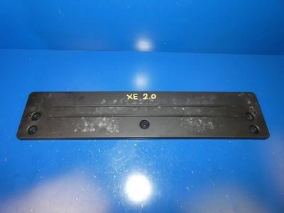 Jaguar xe x760 рамка подкладка регистрационного перед фото №1