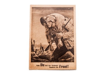 Kolekcjonerska zabytkowa kartka NSDAP