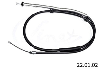 LINEX CABLE DE FRENADO DE MANO PARTE TRASERA L LANCIA DELTA 3 1.4-2.0D  