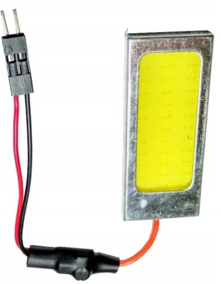 Модуль панель led 12v cob prostokątny белый - распродажа фото №1