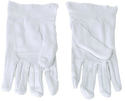 GEWA Rękawiczki Para białe 22cm