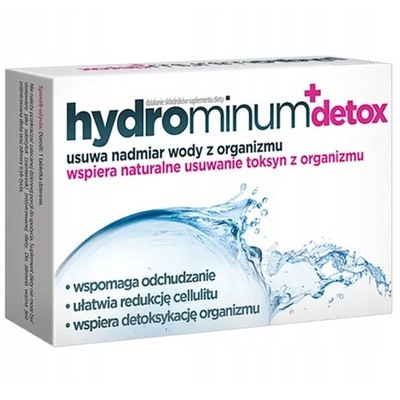 Hydrominum + detox, tabletki, 30 szt.