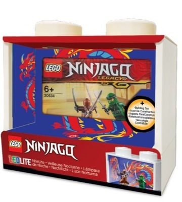 LEGO NINJAGO PODŚWIETLANA GABLOTKA LAMPKA GABLOTA Z FIGURKĄ LLOYD