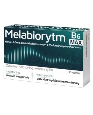 Melabiorytm B6 Max, 30 tabletek