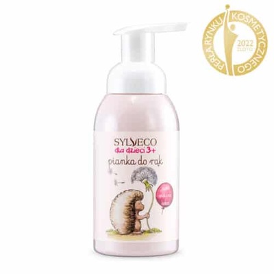 Pianka do rąk dla dzieci malinowa 290ml Sylveco