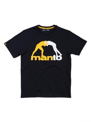 MANTO koszulka t-shirt LOGO CLASSIC czarny M