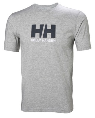 T-shirt męski Helly Hansen Logo T-shirt, rozm XXL, szary