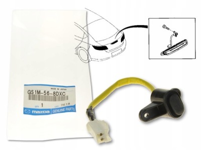 Кнопка відкривання задній кришки gs1m-56-8dxc оригінальний номер фото №1