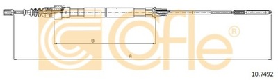 ТРОС ТОРМОЗНОЙ COFLE 10.7492