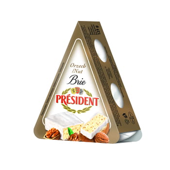 Brie z orzechami President 125g