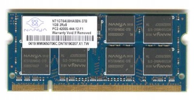 OKAZJA DDR2 NANYA 1GB 2Rx8 PC2-4200S-444-12-F1