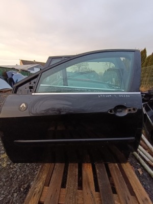 Renault laguna iii kombi передние дверь левая левый перед nv676 чёрные фото №1