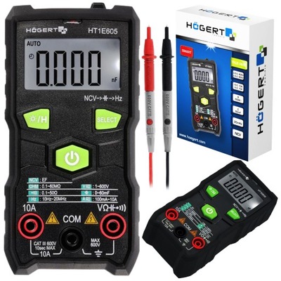 MIERNIK prądu multimetr FULL-SMART cyfrowy LCD