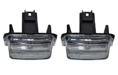 PEUGEOT EXPERT DE CARGA RIFTER TRAVELLER LUCES TABLAS REJESTRACYJNEJ  